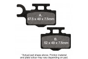 MOTORCYCLE DISC PAD SET
