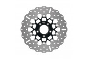 Front Floating 10 Bobbin Black Chrome Hub Wide Band Disc