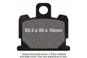 EBC V PAD SEMI SINTERED PAD SET