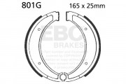 EBC GROOVED BRAKE SHOE SET