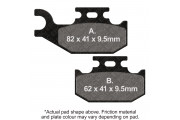 MOTORCYCLE DISC PAD SET