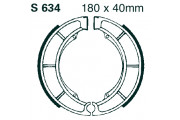 EBC GROOVED BRAKE SHOE SET (5)