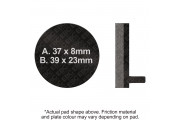 MOTORCYCLE DISC PAD SET