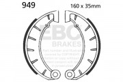 EBC BRAKE SHOE SET