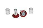 Barkbusters Accessory - Bar End Plug (anodized) - RED