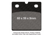 M/C DISC PAD SET -DMX