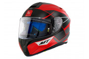 MT TARGO PRO PODIUM D5 LARGE GLOSS RED FULL FACE