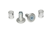 Barkbusters Accessory - Bar End Plug (anodized) - SILVER