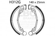 EBC GROOVED BRAKE SHOE SET (5)