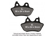 DOUBLE H SINTERED STREET PAD