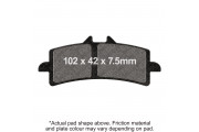 DOUBLE H SINTERED STREET PAD