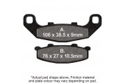 M/C DISC PAD SET - DMX