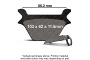 DOUBLE H SINTERED STREET PAD