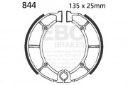 EBC GROOVED BRAKE SHOE SET