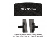 M/C DISC PAD SET -DMX