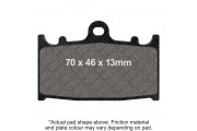 EBC V PAD SEMI SINTERED PAD SET