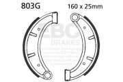 EBC GROOVED BRAKE SHOE SET