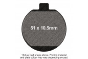 M/C DISC PAD SET -(5)