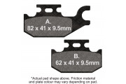 MOTORCYCLE DISC PAD SET