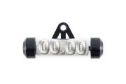 Tube Tax Disc Holder Black
