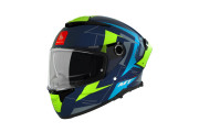 MED THUNDER 4 MOUNTAIN C7 BLU MT FULL FACE BLUE / YELLOW
