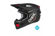 Large O'Neal 3SRS Helmet HEXX black/white/red L (59/60 cm)