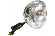 Headlight Round Chrome Complet 7"