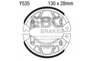 Plain Motorcycle Replacement Brake Shoes
