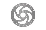 EBC S/STEEL SOLID REAR DISC