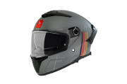LARGE THUNDER 4 C2 MIL GREY MATT MT HELMET