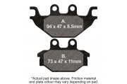 MOTORCYCLE DISC PAD SET