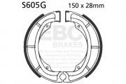 EBC GROOVED BRAKE SHOE SET (5)