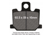 M/C DISC PAD SET -DMX