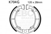 EBC GROOVED BRAKE SHOE SET