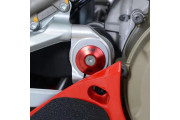 Frame Plug (single left or right side swingarm pivot red)