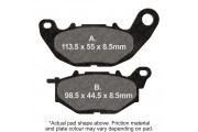DOUBLE H SINTERED STREET PAD