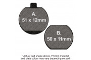 M/C DISC PAD SET -(5)