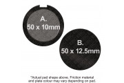 M/C DISC PAD SET -(5)