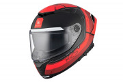 MED THUNDER 4 R25 B35 BK/RED MT HELMETS