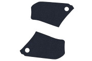 BMW K1200S / K1300S Traction Grips  2009-2014 : BLACK  2-Gri