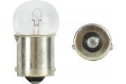 Bulbs BAX15s 12v 10w Indicator CLEAR OFFSET PINS