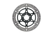 EBC S/STEEL BLACK CENTERD FULL CIRCLE X DISC