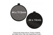 M/C DISC PAD SET - (5)