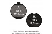 M/C DISC PAD SET -(5)