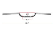 Handlebar 7/8" Chrome 2.5" Rise with a slight drop