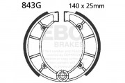 EBC GROOVED BRAKE SHOE SET