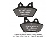DOUBLE H SINTERED STREET PAD