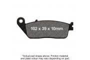 DOUBLE H SINTERED STREET PAD