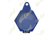 Tax Disc Holder Hexagon Blue PACK OF 12