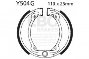 EBC GROOVED BRAKE SHOE SET